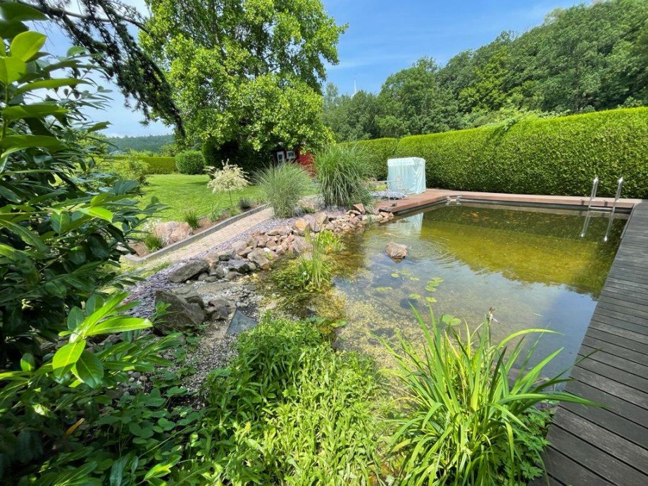 Schwimmteich Haus Hambach