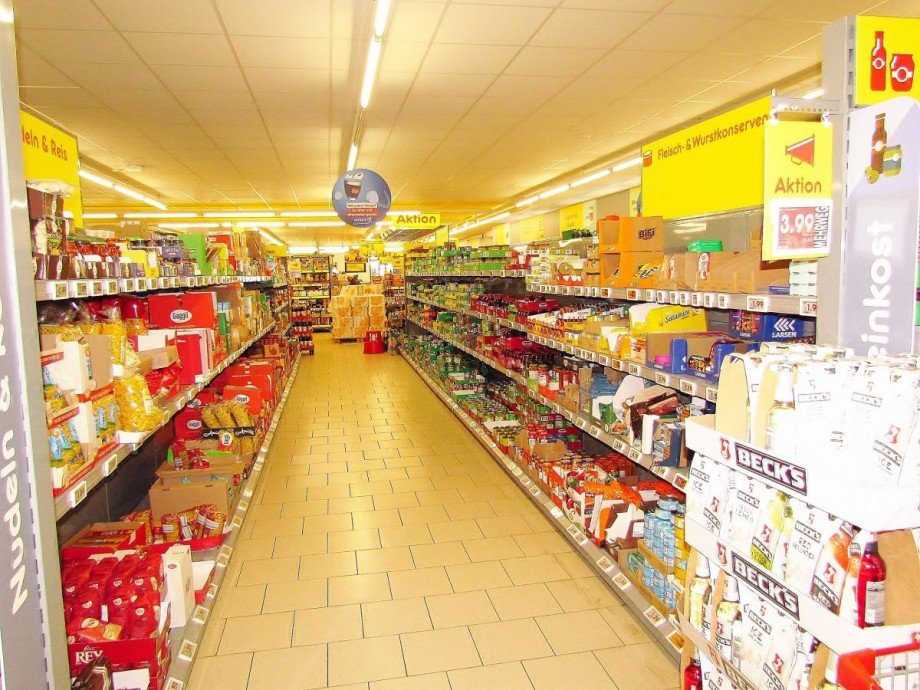 Verkaufsraum Verbrauchermarkt Essenheim