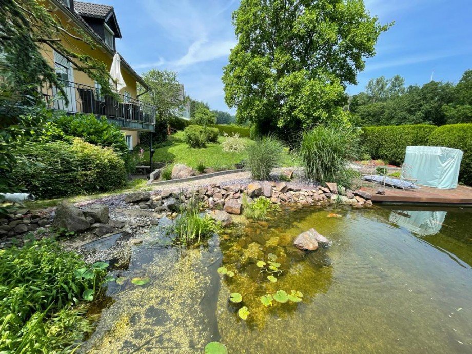 Ausschnitt Schwimmteich) Haus Hambach